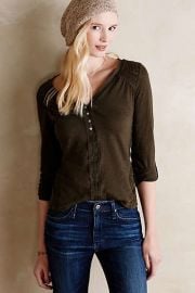 Quinn Henley Olive at Anthropologie